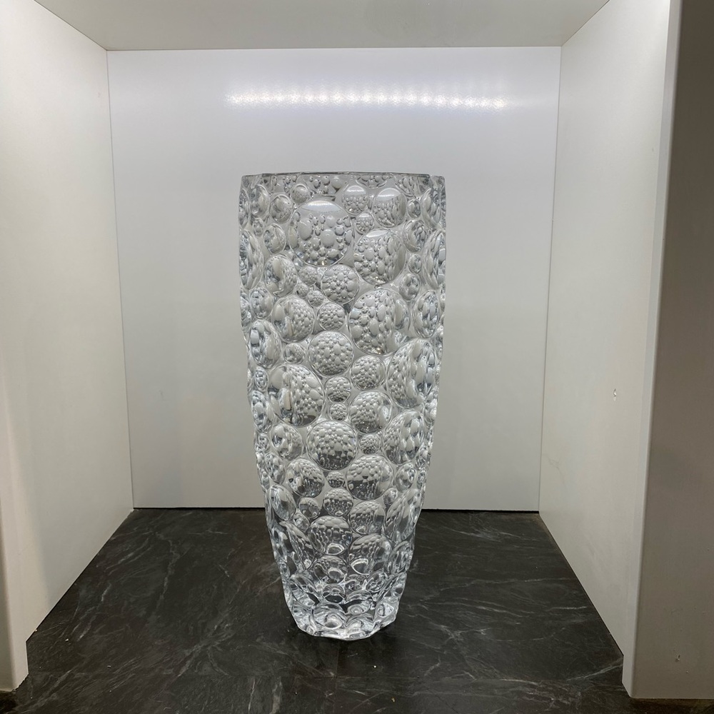 Bohemian bubble vase Made in Czech Republic